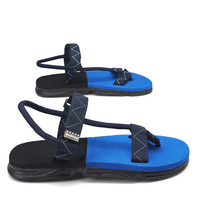 Moodsad punased meeste sandaalid, suvised plätud 2023, uued libisemiskindlad meeste sandaalid välitingimustes Chanclas Hombre