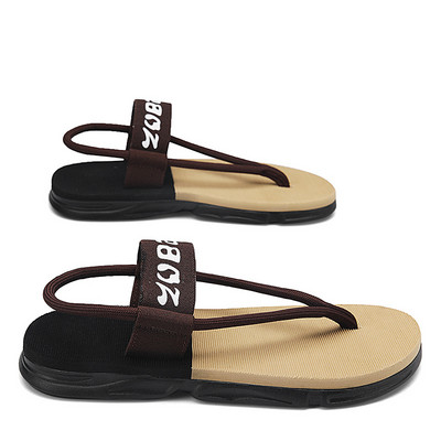 Moodsad punased meeste sandaalid, suvised plätud 2023, uued libisemiskindlad meeste sandaalid välitingimustes Chanclas Hombre