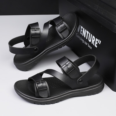 Brändi klassikalised meestesandaalid suvised nahast sandaalid meeste vabaaja kerged sandaalid, moodsad meeste tossud, suurus