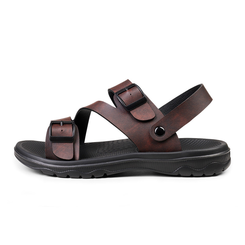 Brändi klassikalised meestesandaalid suvised nahast sandaalid meeste vabaaja kerged sandaalid, moodsad meeste tossud, suurus
