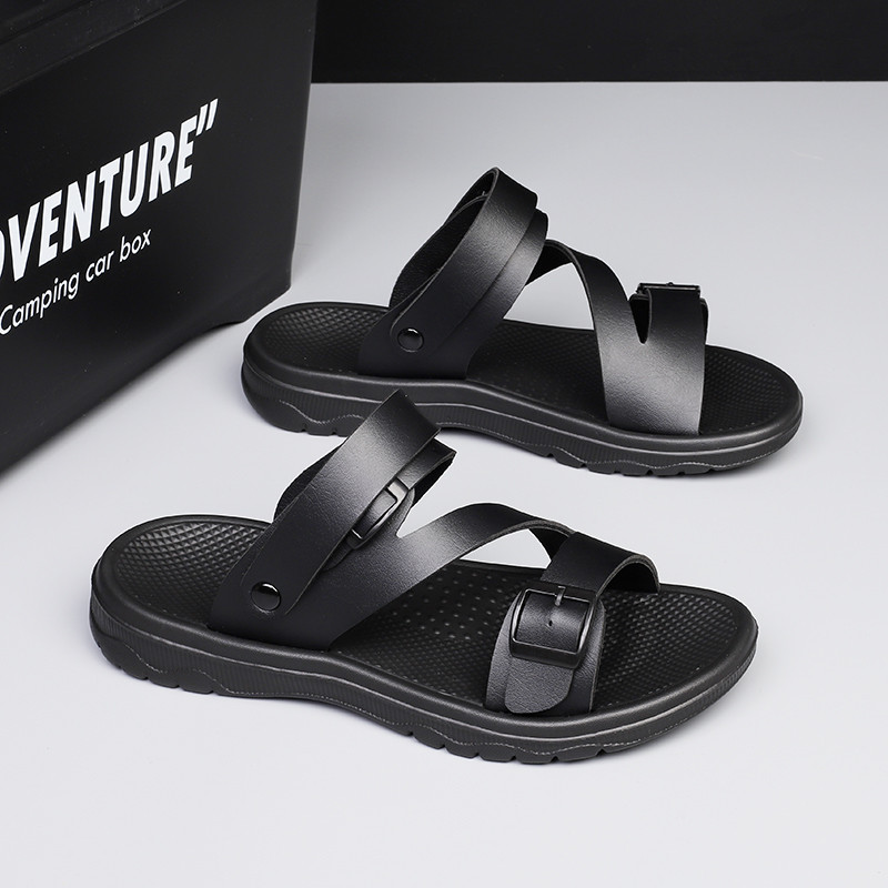 Brändi klassikalised meestesandaalid suvised nahast sandaalid meeste vabaaja kerged sandaalid, moodsad meeste tossud, suurus