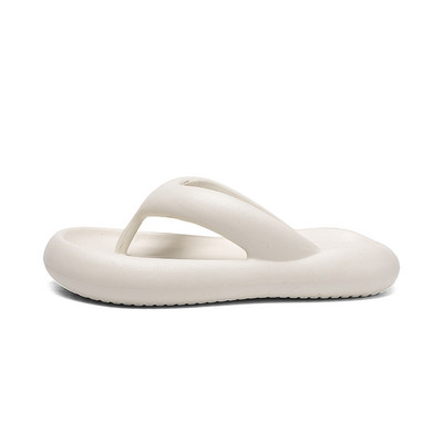 Dámske žabky s mäkkou podrážkou z EVA materiálu, letné plážové žabky, protišmykové, v tvare oblaku, dámske hrubé šľapky na platforme s klipovou špičkou