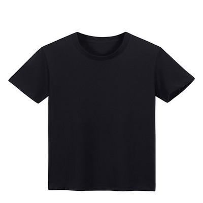 T-krekls Harajuku Vienkāršs ikdienišķs Woman R burts Sākotnējais piepilsētas krekls Pamata stils Rotaļīgs, jauks lāča apdruka ar O veida kakla apdruku, melns apģērbs