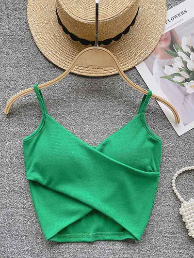 Ebaregulaarsed vabaaja sportlikud camisole naiste rihmad, soliidne mood 2023 Y2K, elegantsed naiste šikid õhukesed püksid