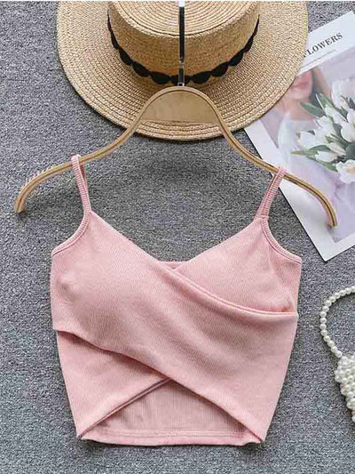 Ebaregulaarsed vabaaja sportlikud camisole naiste rihmad, soliidne mood 2023 Y2K, elegantsed naiste šikid õhukesed püksid