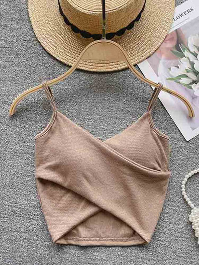 Ebaregulaarsed vabaaja sportlikud camisole naiste rihmad, soliidne mood 2023 Y2K, elegantsed naiste šikid õhukesed püksid