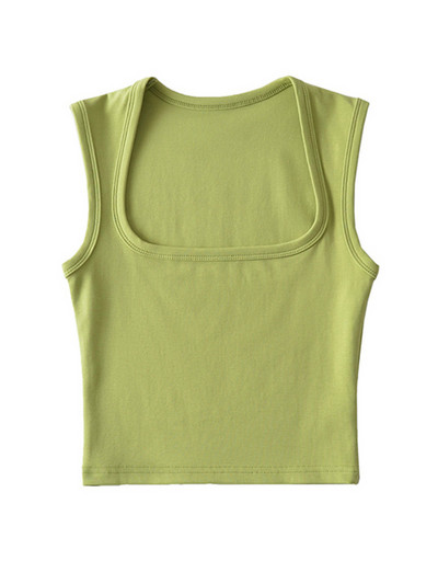 Sügavad kandilised kraega vestid 2023. aasta suvised uusmoodsed seksikad naiste ülaosad, sling Vest Camis