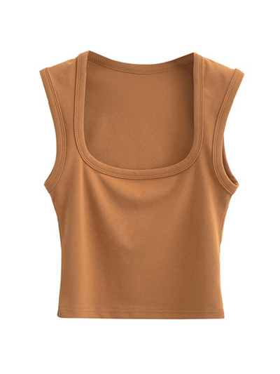 Sügavad kandilised kraega vestid 2023. aasta suvised uusmoodsed seksikad naiste ülaosad, sling Vest Camis