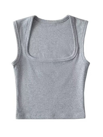 Sügavad kandilised kraega vestid 2023. aasta suvised uusmoodsed seksikad naiste ülaosad, sling Vest Camis