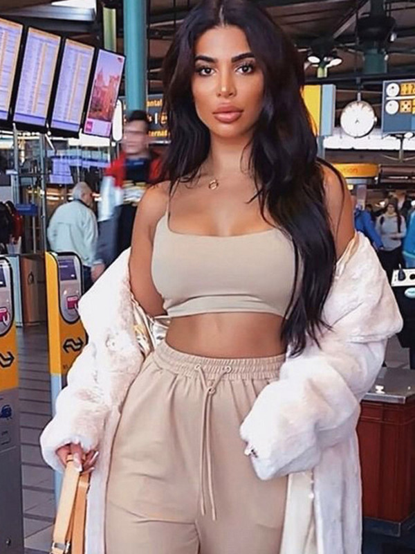 Naiste suvised kaadripüksid, varrukateta puuvillased rinnahoidjad, polsterdamata bandeau rinnahoidja vest, kärbitud õmblusteta särgid