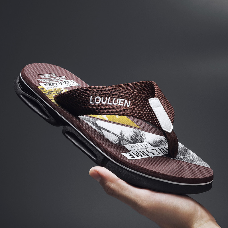 Papuci pentru bărbați de înaltă calitate, papuci de plajă de vară, papuci pentru bărbați, ocazionali, respirabili, Chanclas Hombre
