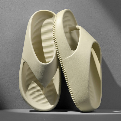 Femei Bărbați Stil de cuplu Flip Flops Papuci de interior în aer liber Plajă Stil de stradă Anti-alunecare Soft Light Fashion Casual Pantofi de vară