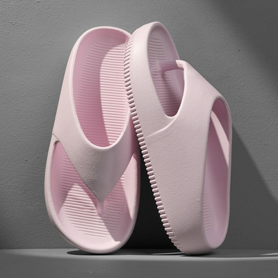 Femei Bărbați Stil de cuplu Flip Flops Papuci de interior în aer liber Plajă Stil de stradă Anti-alunecare Soft Light Fashion Casual Pantofi de vară