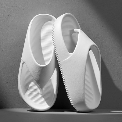 Femei Bărbați Stil de cuplu Flip Flops Papuci de interior în aer liber Plajă Stil de stradă Anti-alunecare Soft Light Fashion Casual Pantofi de vară