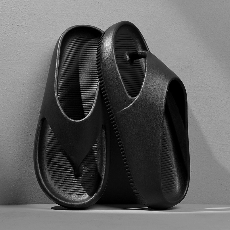 Femei Bărbați Stil de cuplu Flip Flops Papuci de interior în aer liber Plajă Stil de stradă Anti-alunecare Soft Light Fashion Casual Pantofi de vară