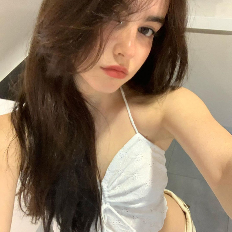 Xingqing y2k Top Halter Femei Fairycore Haine Fără mâneci Față Snur Dantela Ochi Slim Fit Camisole Anii 2000 Streetwear