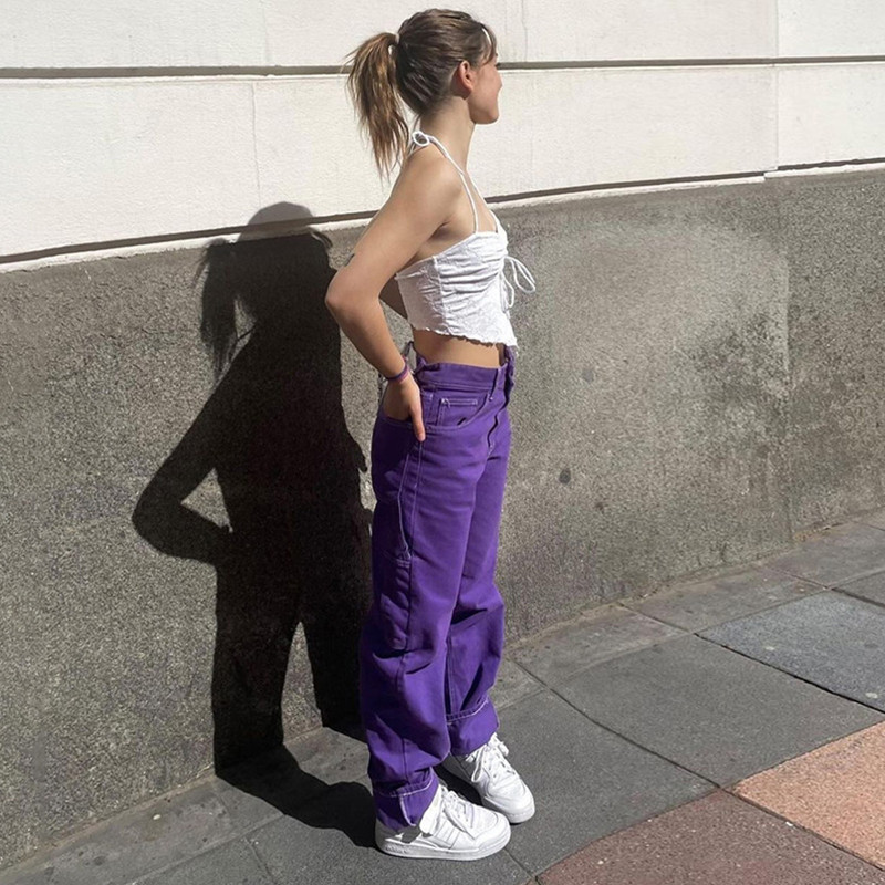 Xingqing y2k Top Halter Femei Fairycore Haine Fără mâneci Față Snur Dantela Ochi Slim Fit Camisole Anii 2000 Streetwear