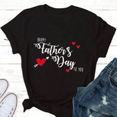 Νέο Happy Valentine`s Day Κόκκινη καρδιά γραφικά γυναικεία μπλουζάκια Μαύρο Harajuku μόδας κοντό μανίκι δώρο ρούχων σε μεγάλο μέγεθος S-xxl