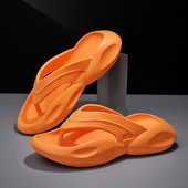 High Quatily 2024 Muške japanke Muške tobogane papuče Vanjske zatvorene muške papuče Meko debelo dno Kućne cipele Papuče za plažu