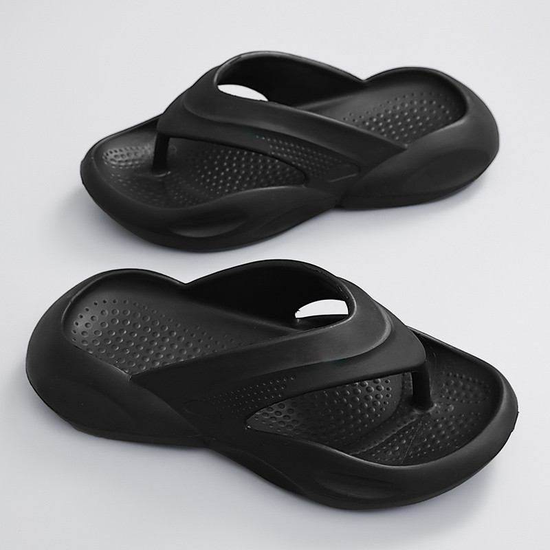 High Quatily 2024 Muške japanke Muške tobogane papuče Vanjske zatvorene muške papuče Meko debelo dno Kućne cipele Papuče za plažu