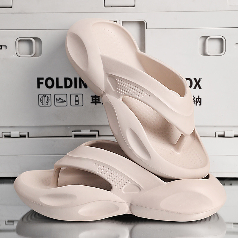 High Quatily 2024 Muške japanke Muške tobogane papuče Vanjske zatvorene muške papuče Meko debelo dno Kućne cipele Papuče za plažu