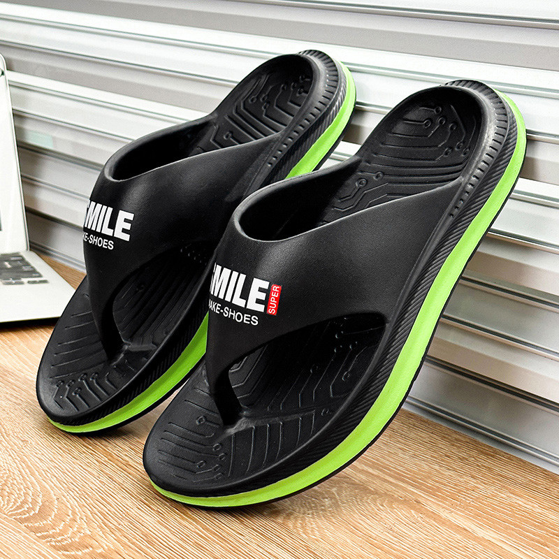 Férfi mosolygós papucsok Férfi Eva papucsok Könnyű nyári női tangaszandálok Divatos uniszex csúszdák csúszásmentes férfi papucsok