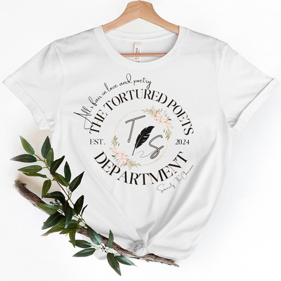 The ErasTour Merch All`s Fair in Love and Poetry Νέο άλμπουμ Γυναικεία μπλουζάκια Γυναικεία ρούχα Πωλήσεις Tortured Poets Department TTPD