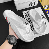 Papuci pentru tineret de vară mărime mare, bărbați, masaj, anti-alunecare, șlapi rece, exterior, sandale respirabile, cu talpă groasă