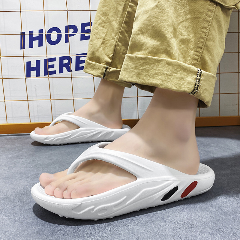 Papuci pentru tineret de vară mărime mare, bărbați, masaj, anti-alunecare, șlapi rece, exterior, sandale respirabile, cu talpă groasă