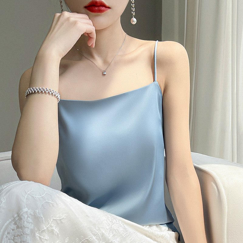 Hétköznapi női Camis felsők Masszív tavaszi nyári felsők Szexi alsónadrágos felsők irodai női felsők 2024 divatos koreai Camis felsők