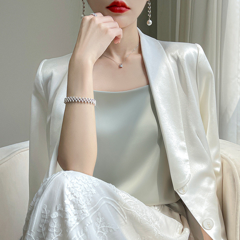 Hétköznapi női Camis felsők Masszív tavaszi nyári felsők Szexi alsónadrágos felsők irodai női felsők 2024 divatos koreai Camis felsők