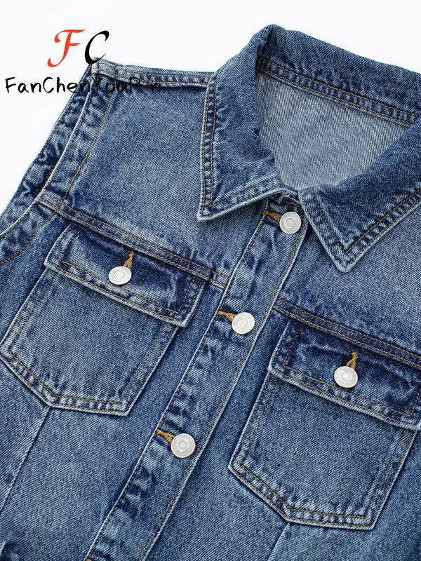 Női ruha tavaszi nyár új divat ujjatlan, egysoros szoknya lábszárközépig, alkalmi irodai női öves farmer ruhák női