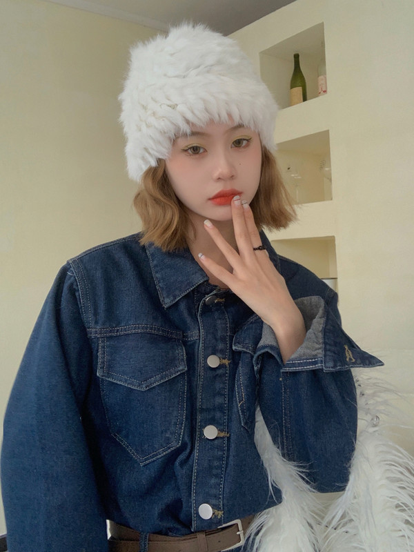 2022, vară, noua rochie bleumarin din denim, pentru femei, stil coreean, Vvintage, mâneci lungi, buzunare cu rever, rochii casual cu un singur piept.