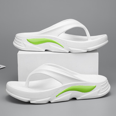 Flip-flops pentru bărbați Papuci de exterior pentru interior Pantofi cu talpă moale Sandale confortabile de plajă pentru bărbați Anti-alunecare pentru acasă Femei Papuci Flip-flops