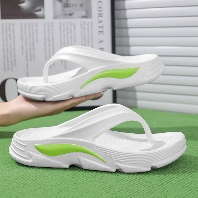 Flip-flops pentru bărbați Papuci de exterior pentru interior Pantofi cu talpă moale Sandale confortabile de plajă pentru bărbați Anti-alunecare pentru acasă Femei Papuci Flip-flops