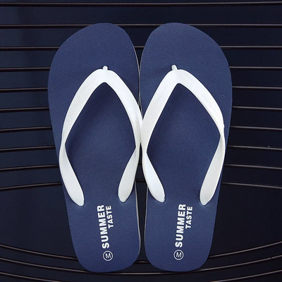 Flip-flops Papuci Bărbați Moda de vară Casual Anti-alunecare cuplu Flip-flops Respirabil Plajă Culoare uni Panpuș confortabil