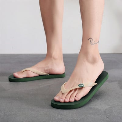 Мъжки чехли Летни дишащи плажни обувки за свободното време Slip On Мъжки джапанки Леки меки унисекс чехли Zapatillas размер 39-44