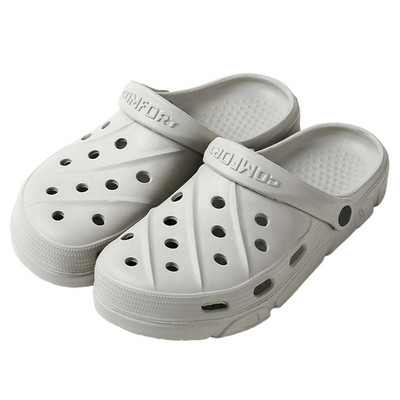 Nove EVA cipele s rupama na debelom potplatu Ljetna ženska torba Glava za kuću u zatvorenom Par na otvorenom Cipele za plažu Muške sandale i papuče