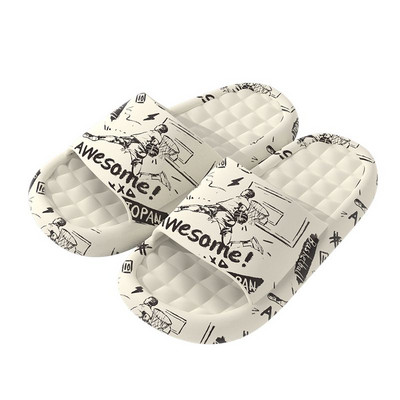 Papuci pentru bărbați, anti-alunecare de interior pentru femei acasă, baie, duș, sandale de brand la modă, sandale de vară pentru bărbați