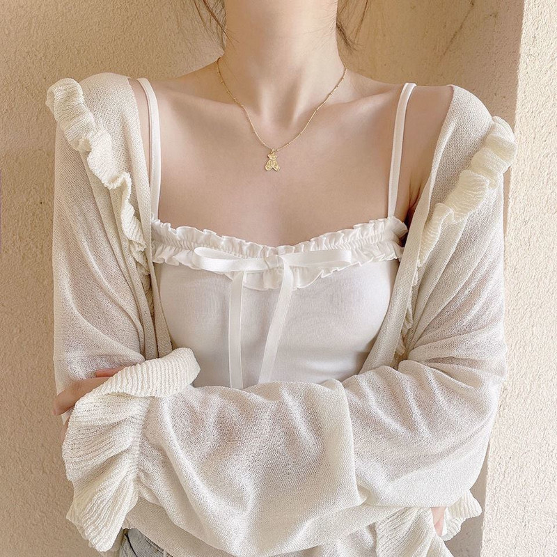 Top cu tub pentru femei de vară, cu fundă, sexy, cu corset, fără mâneci