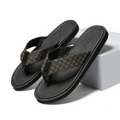 Uued suvised nahast sussid Meeste plätud Rannasandaalid Libisemiskindlad vabaajajalatsid Meeste siseruumides olevad jalanõud