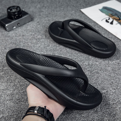 Fashion Trend Meeste plätud Unisex Slip-on EVA Kodusussid Pehmed Slaidid Kingad Meeste Vannituba Lükandid Suvine Vaba aeg Rannasandaalid