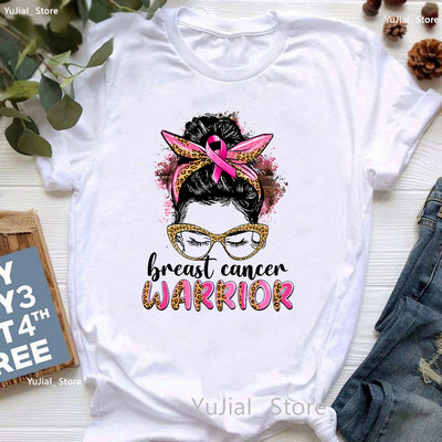 Tricou cu imprimeu pentru conștientizarea cancerului de sân pentru femei, pantofi înalți roz, tricou pentru femei, tricou cu mânecă scurtă de vară, dropshipping pentru femei