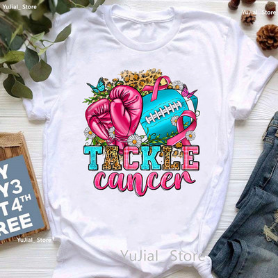 Tricou cu imprimeu pentru conștientizarea cancerului de sân pentru femei, pantofi înalți roz, tricou pentru femei, tricou cu mânecă scurtă de vară, dropshipping pentru femei
