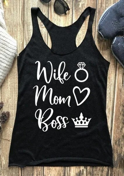 Must valge väike armastussüda suvine mitmekülgne vest trükitud mustriga soov Ebay vabaaja stiil täiskasvanud naiste lühikeste varrukateta top