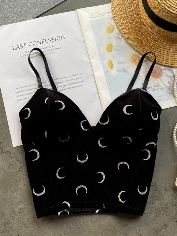 Naiste retro-veluurrihmaga topid suvised V-kaelusega, varrukateta, seljata õhuke, šikk printiga seksikas õlgadeta lühike kaamis