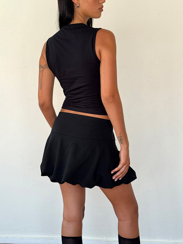 Cute Bow Fairy Y2K Coquette Topuri decupate Vestă pentru femei de vară Slim Fit Camisole anii 2000 Estetică retro Kawaii Streetwear