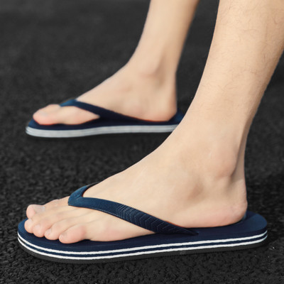 Vīriešu vasaras čības Flip Flops vīriešiem Pludmales apavi Viegli atvērti āra apavi vīriešiem iekštelpu apavi Ikdienas EVA vīriešu apavi