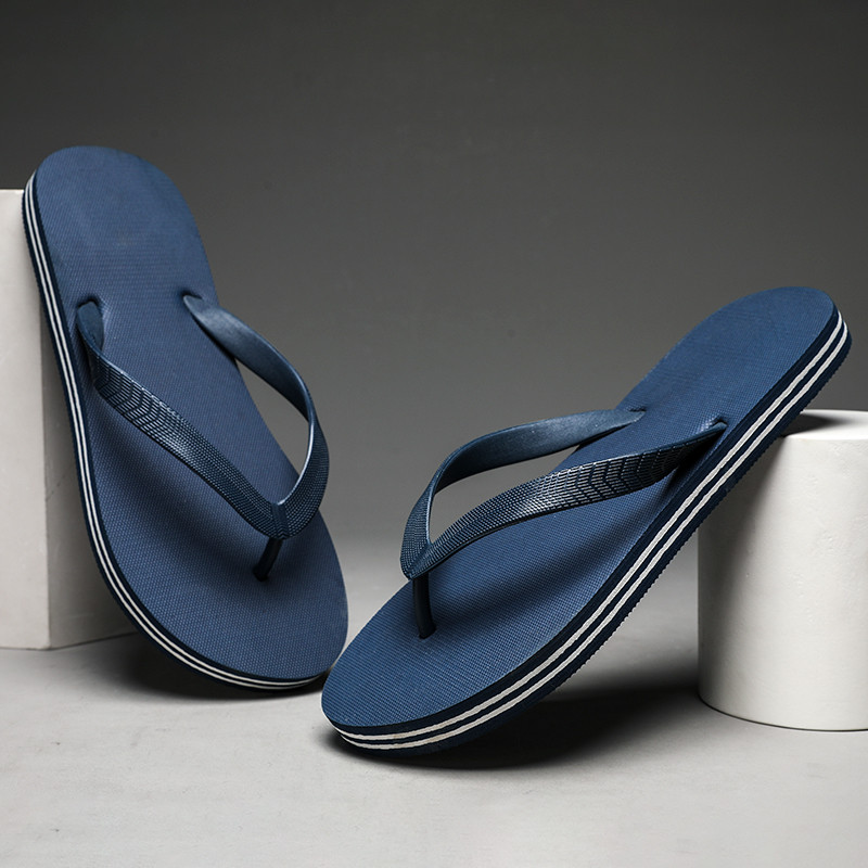 Papuci de vară pentru bărbați Flip-flops pentru bărbați Pantofi de plajă Pantofi ușoare de aer liber cu vârf deschis pentru bărbați Pantofi de interior Pantofi de bărbați casual EVA