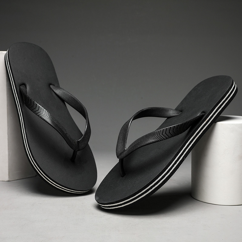 Papuci de vară pentru bărbați Flip-flops pentru bărbați Pantofi de plajă Pantofi ușoare de aer liber cu vârf deschis pentru bărbați Pantofi de interior Pantofi de bărbați casual EVA